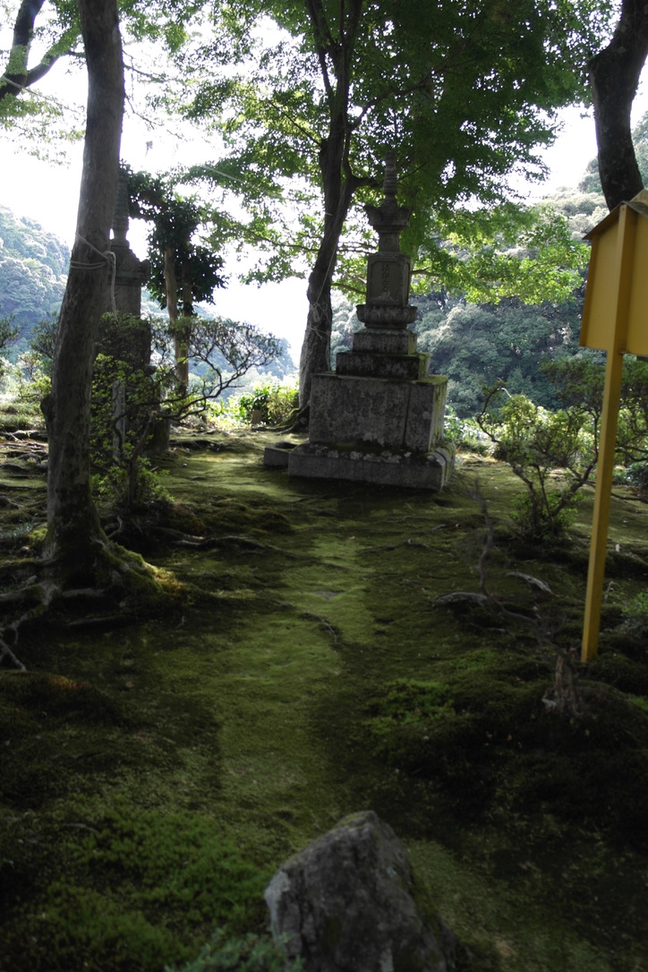 Japanese temple scene